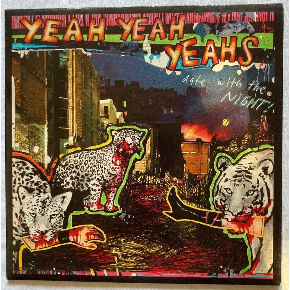 YEAH YEAH YEAHS 'Date With The Night!' (2003) 7" Vinyl Single RARE UK IMPORT